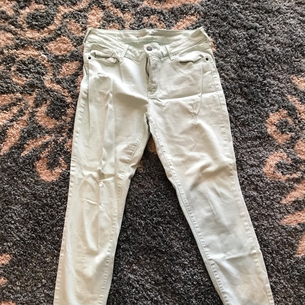 Light blue Distressed Jean
